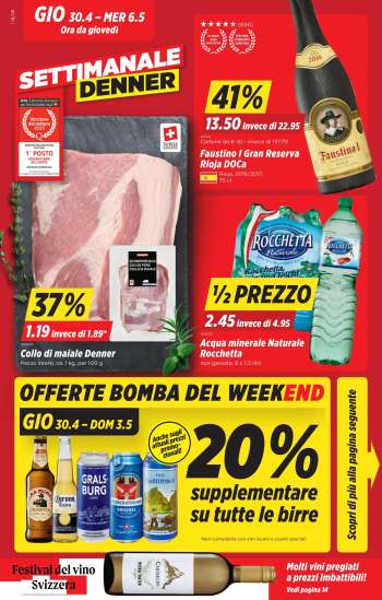 Catalogue Denner - 30.4.2026 - 6.5.2026.