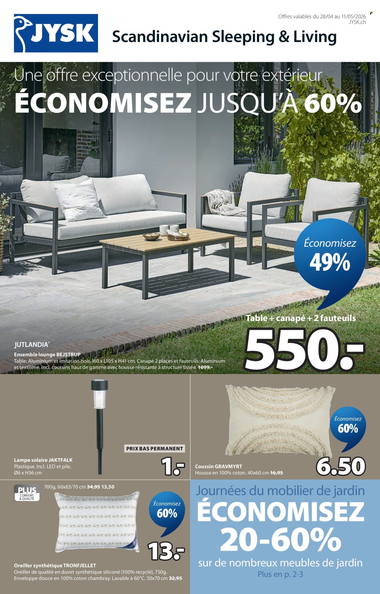 Catalogue JYSK - 28.4.2026 - 11.5.2026. Page 1