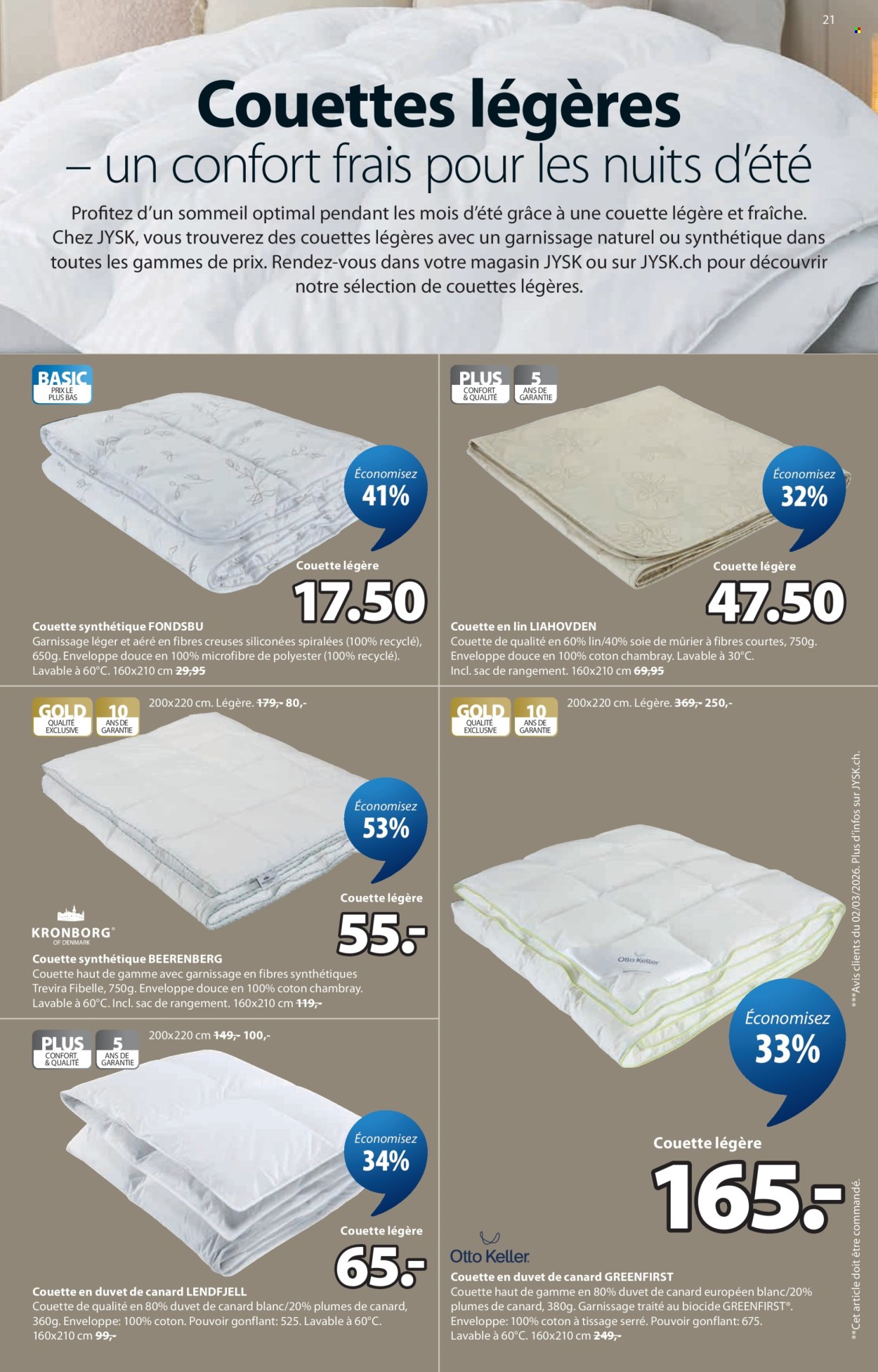Catalogue JYSK - 28.4.2026 - 11.5.2026. Page 21