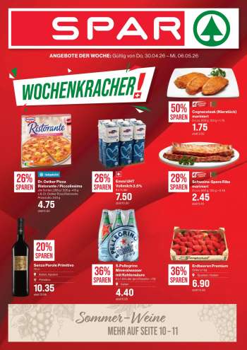 Prospekte SPAR - 30.4.2026 - 6.5.2026.