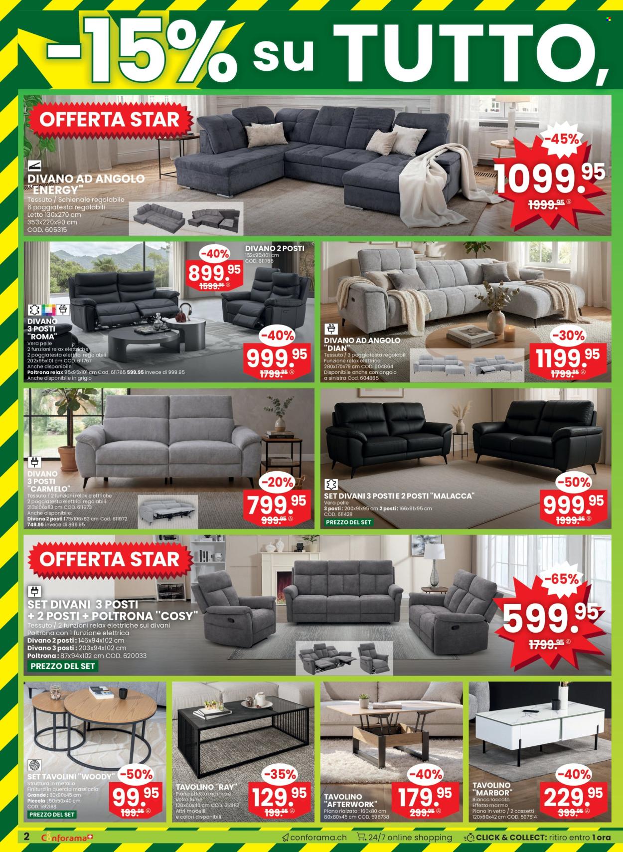 Volantino Conforama - 29.4.2026 - 12.5.2026. Pagina 2