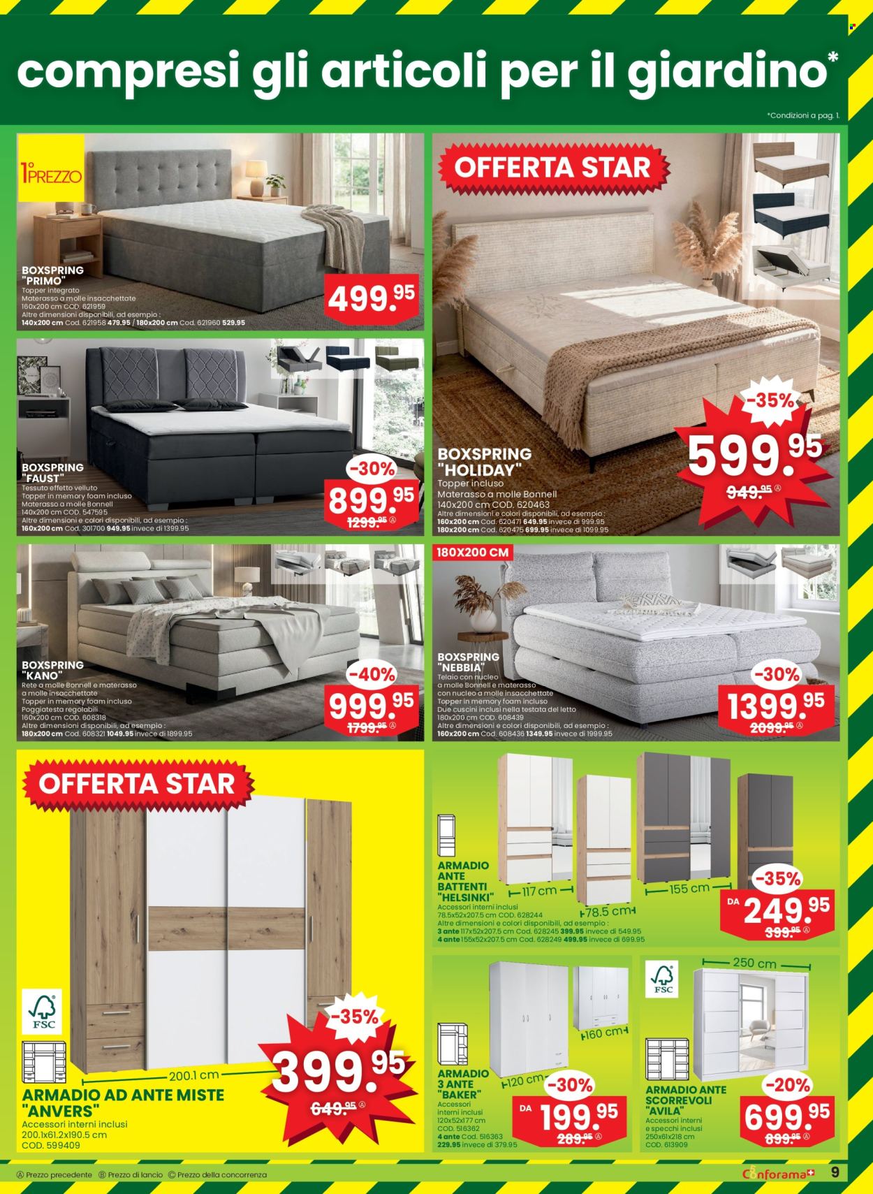 Volantino Conforama - 29.4.2026 - 12.5.2026. Pagina 9