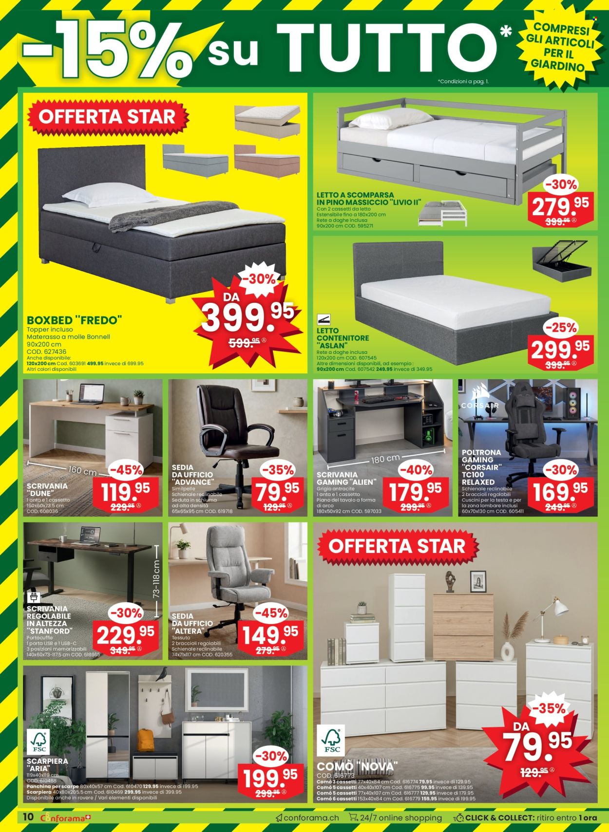 Volantino Conforama - 29.4.2026 - 12.5.2026. Pagina 10