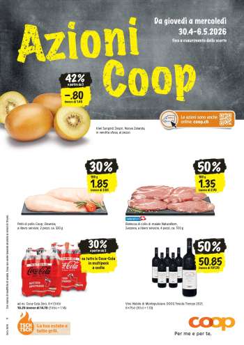 Volantino Coop - 30.4.2026 - 6.5.2026.