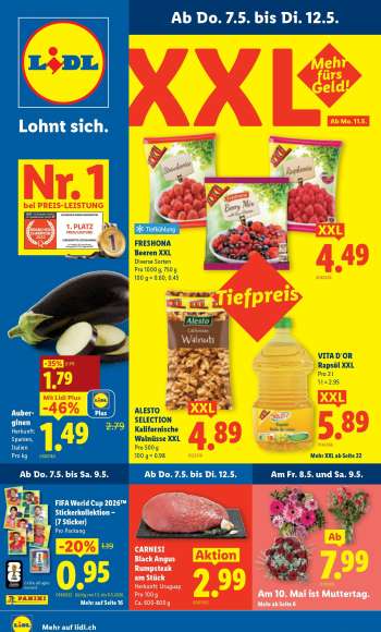 Catalogue Lidl - 7.5.2026 - 12.5.2026.
