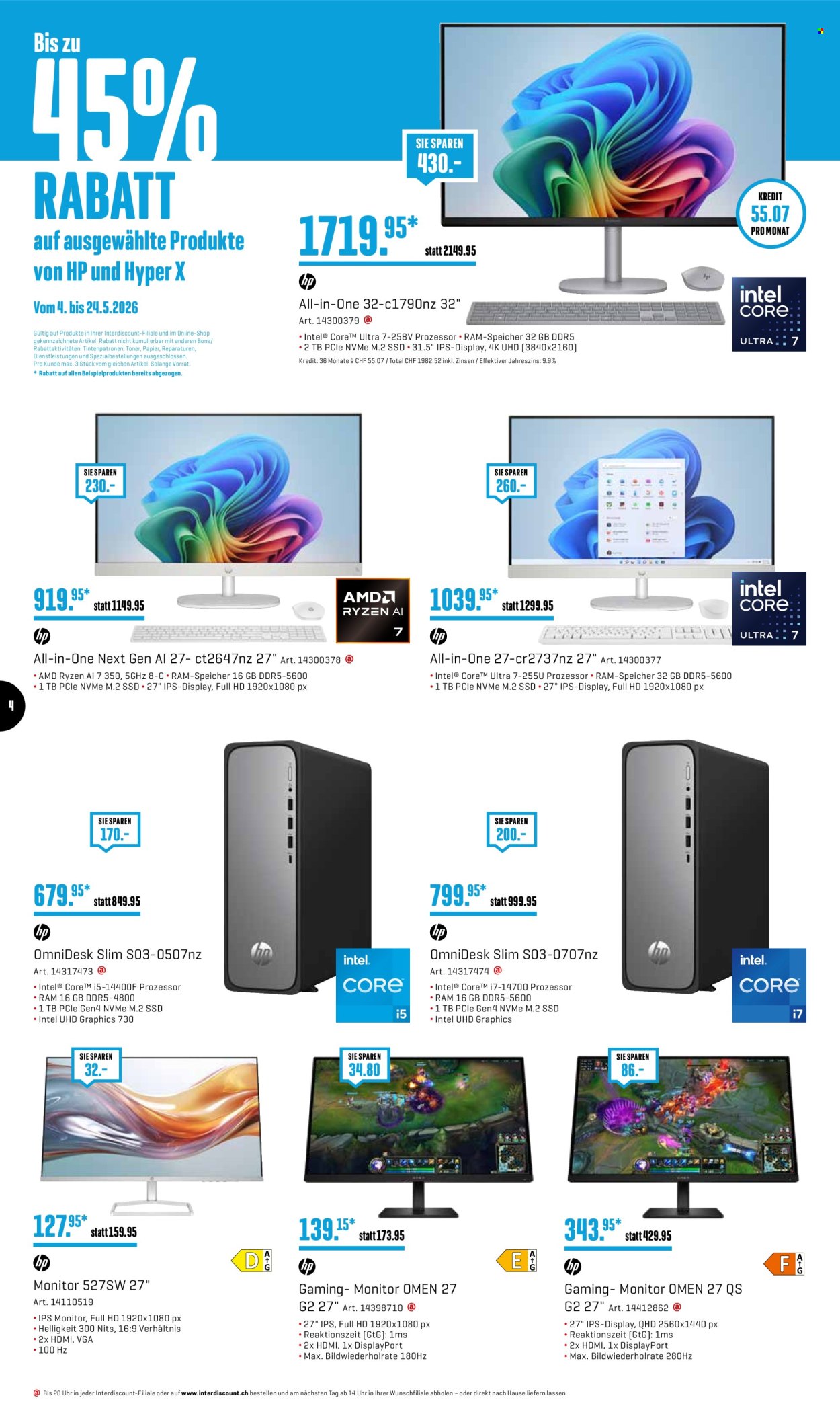 Prospekt Interdiscount - 4.5.2026 - 24.5.2026. Seite 4
