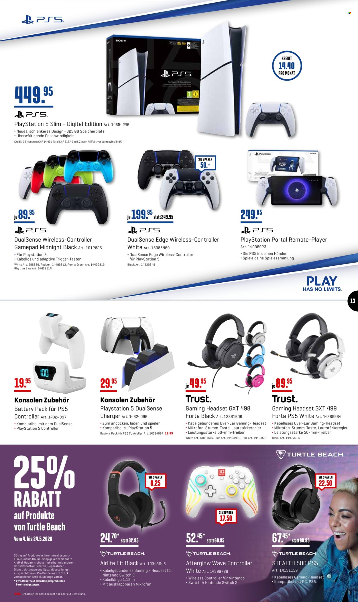 Prospekt Interdiscount - 4.5.2026 - 24.5.2026. Seite 13