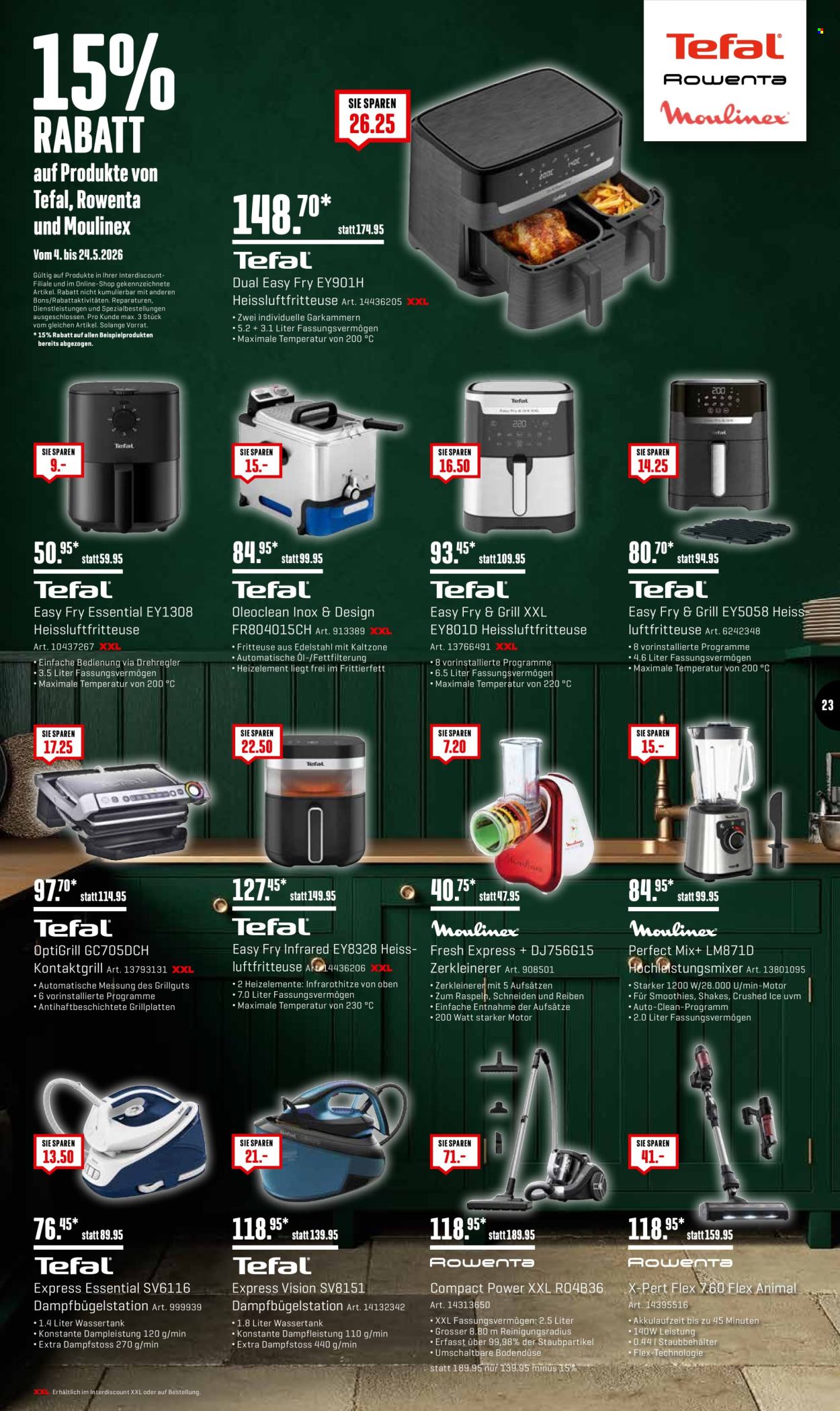 Prospekt Interdiscount - 4.5.2026 - 24.5.2026. Seite 23