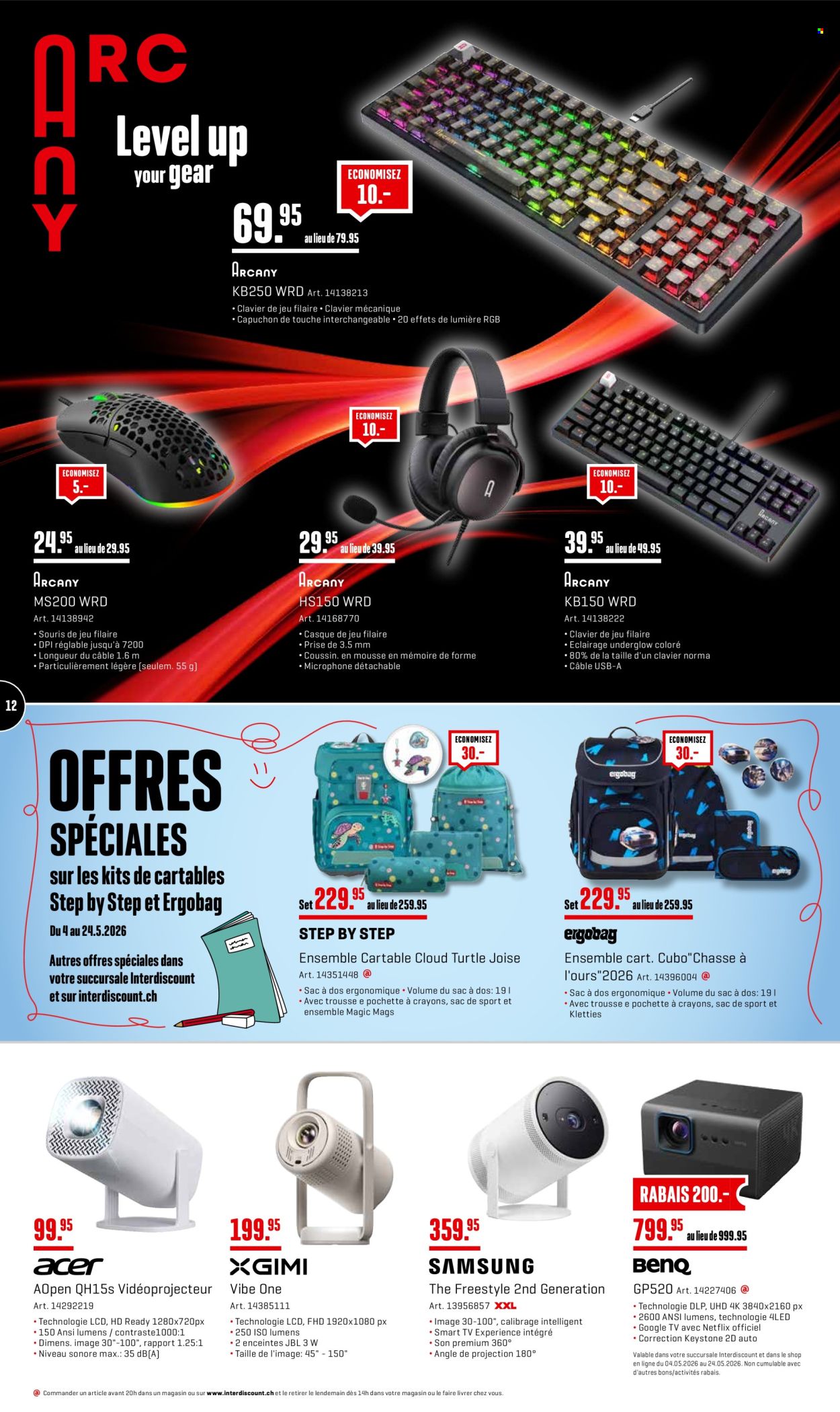 Prospekt Interdiscount - 4.5.2026 - 24.5.2026. Seite 12