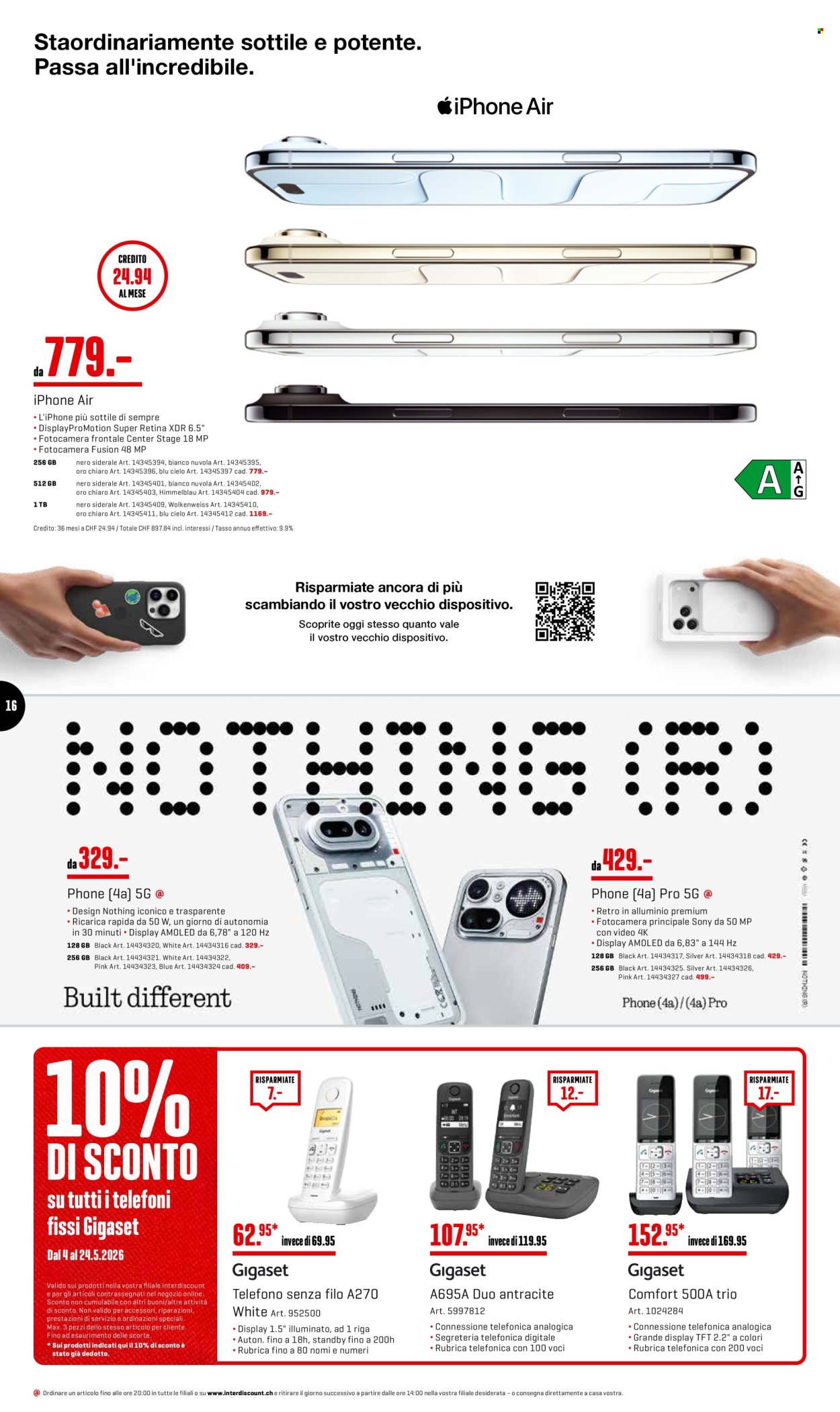 Prospekt Interdiscount - 4.5.2026 - 24.5.2026. Seite 16