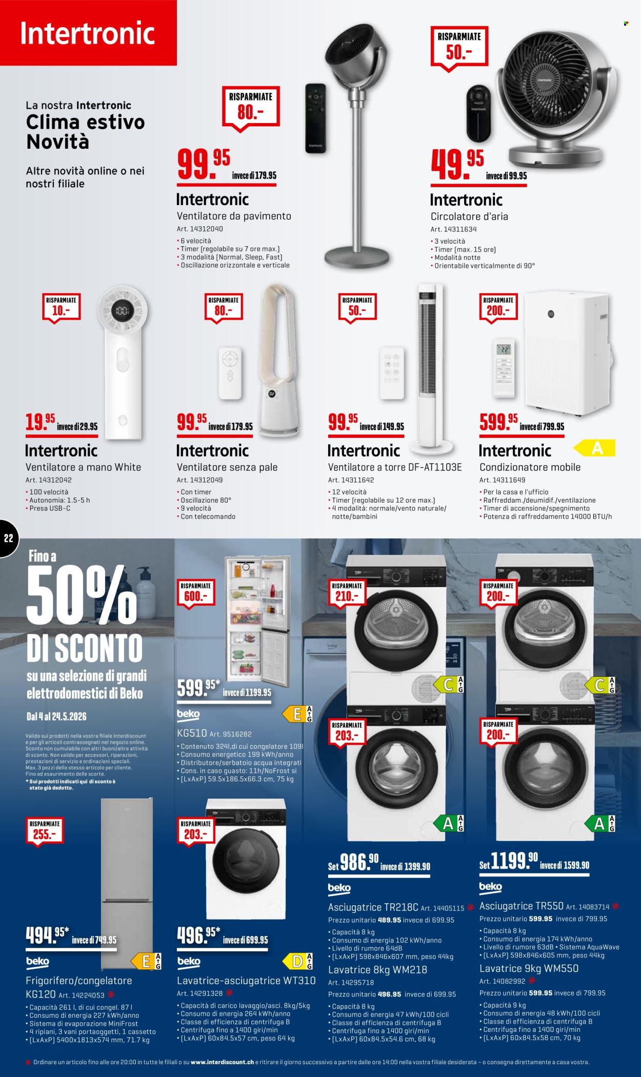 Prospekt Interdiscount - 4.5.2026 - 24.5.2026. Seite 22