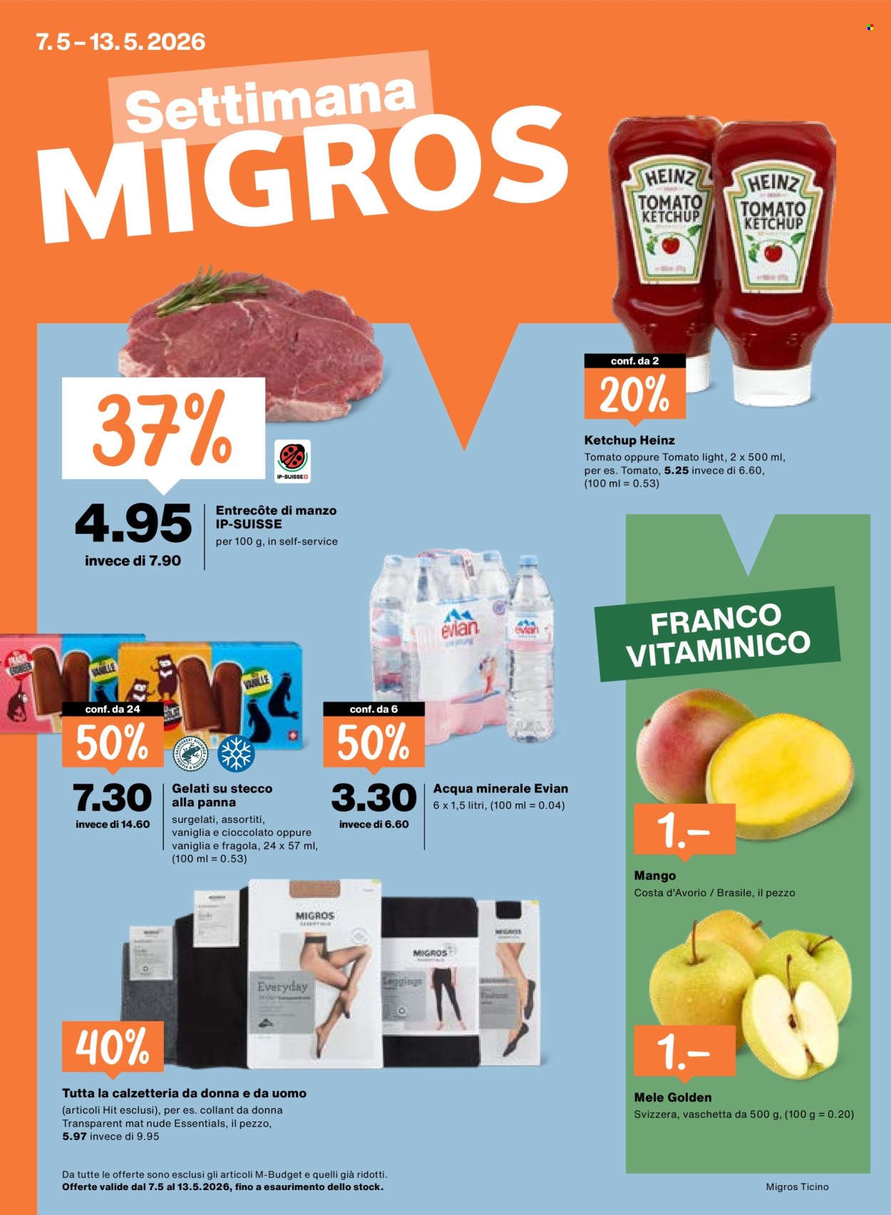 Prospekt Migros - 7.5.2026 - 13.5.2026. Seite 1