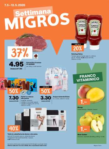Prospekte Migros - 7.5.2026 - 13.5.2026.