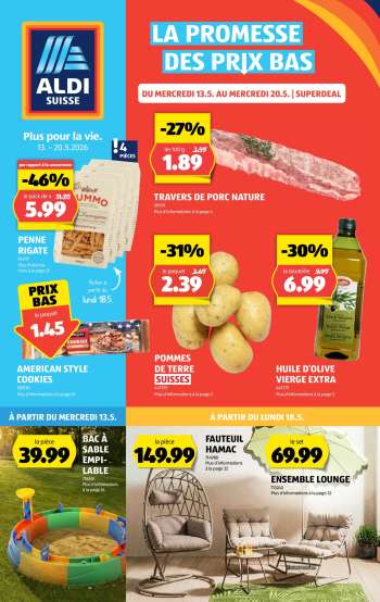 Volantino Aldi - 13.5.2026 - 20.5.2026.