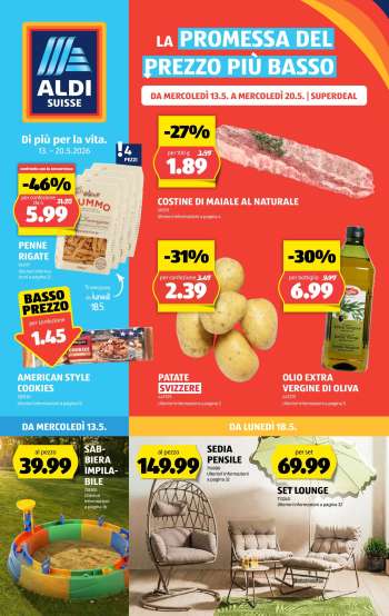 Volantino Aldi - 13.5.2026 - 20.5.2026.