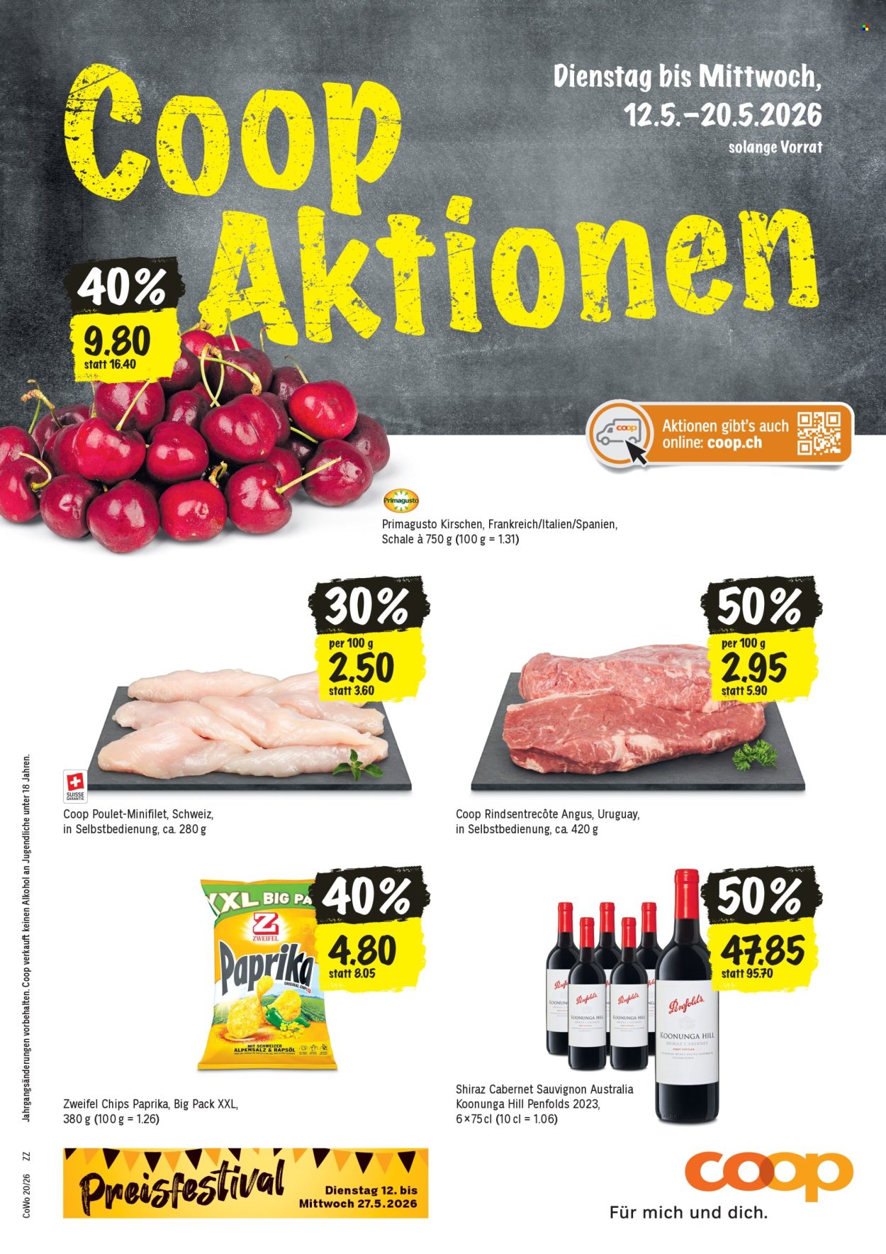 Prospekt Coop - 12.5.2026 - 20.5.2026. Seite 1