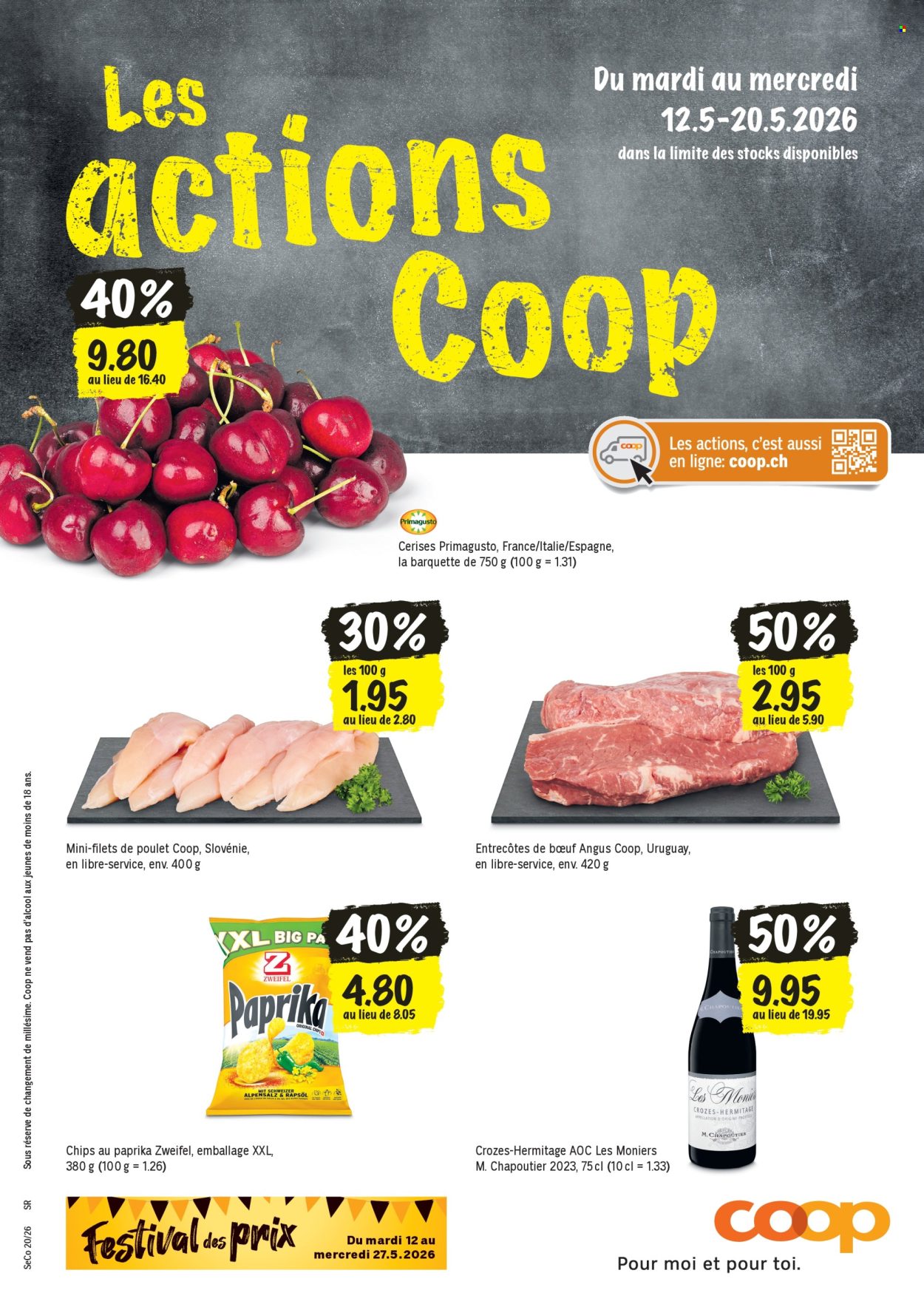 Prospekt Coop - 12.5.2026 - 20.5.2026. Seite 1