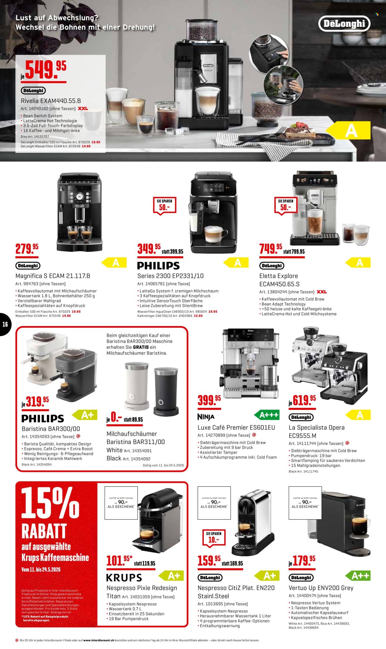 Prospekt Interdiscount - 11.5.2026 - 24.5.2026. Seite 16