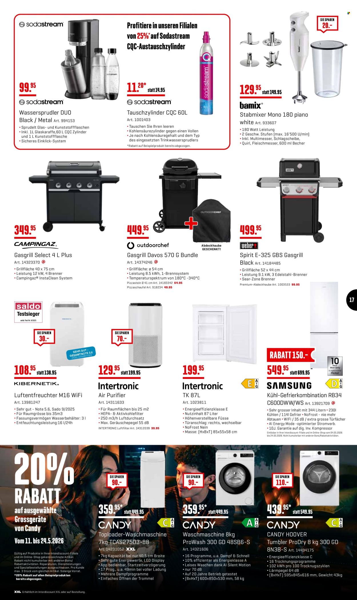 Prospekt Interdiscount - 11.5.2026 - 24.5.2026. Seite 17