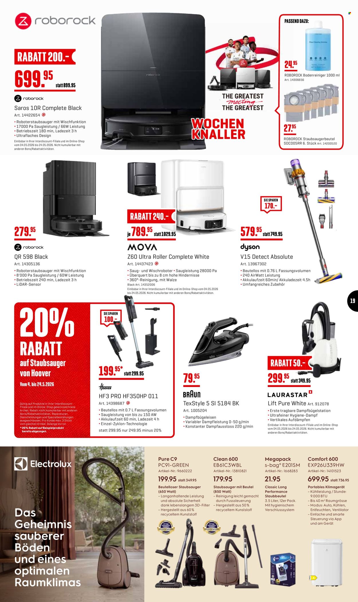 Prospekt Interdiscount - 11.5.2026 - 24.5.2026. Seite 19