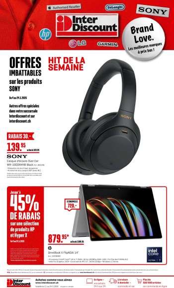 Volantino Interdiscount - 11.5.2026 - 24.5.2026.