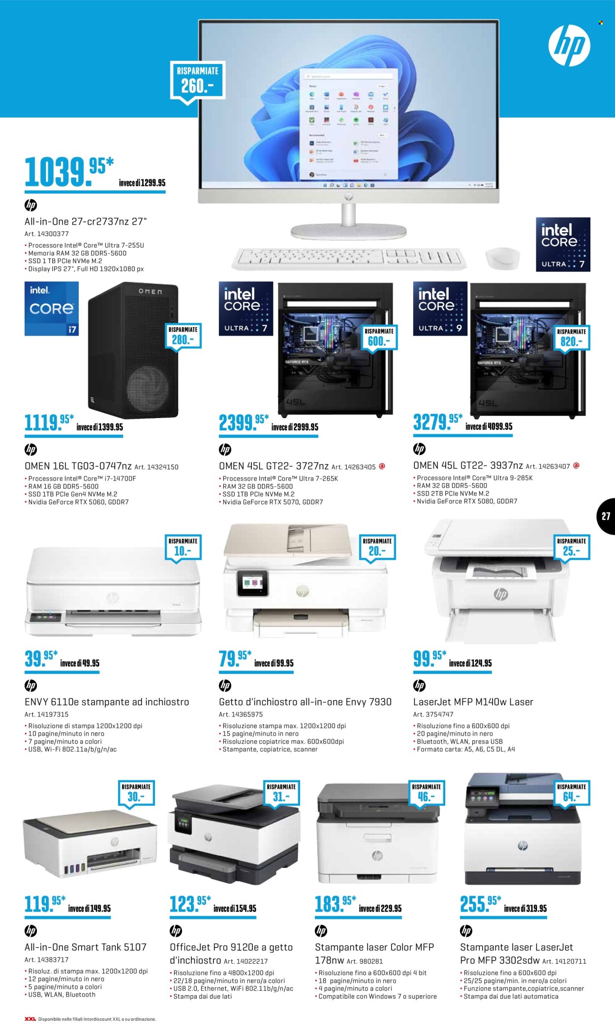 Volantino Interdiscount - 11.5.2026 - 24.5.2026. Pagina 27