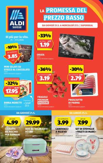 Volantino Aldi - 21.5.2026 - 27.5.2026.
