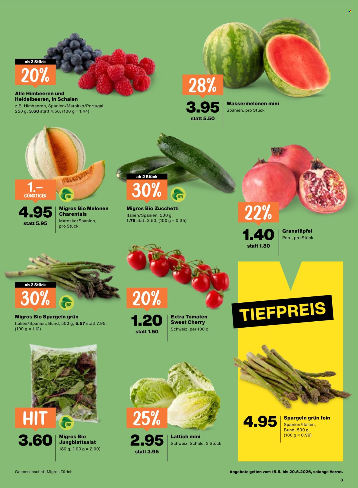 Prospekt Migros - 15.5.2026 - 20.5.2026. Seite 3