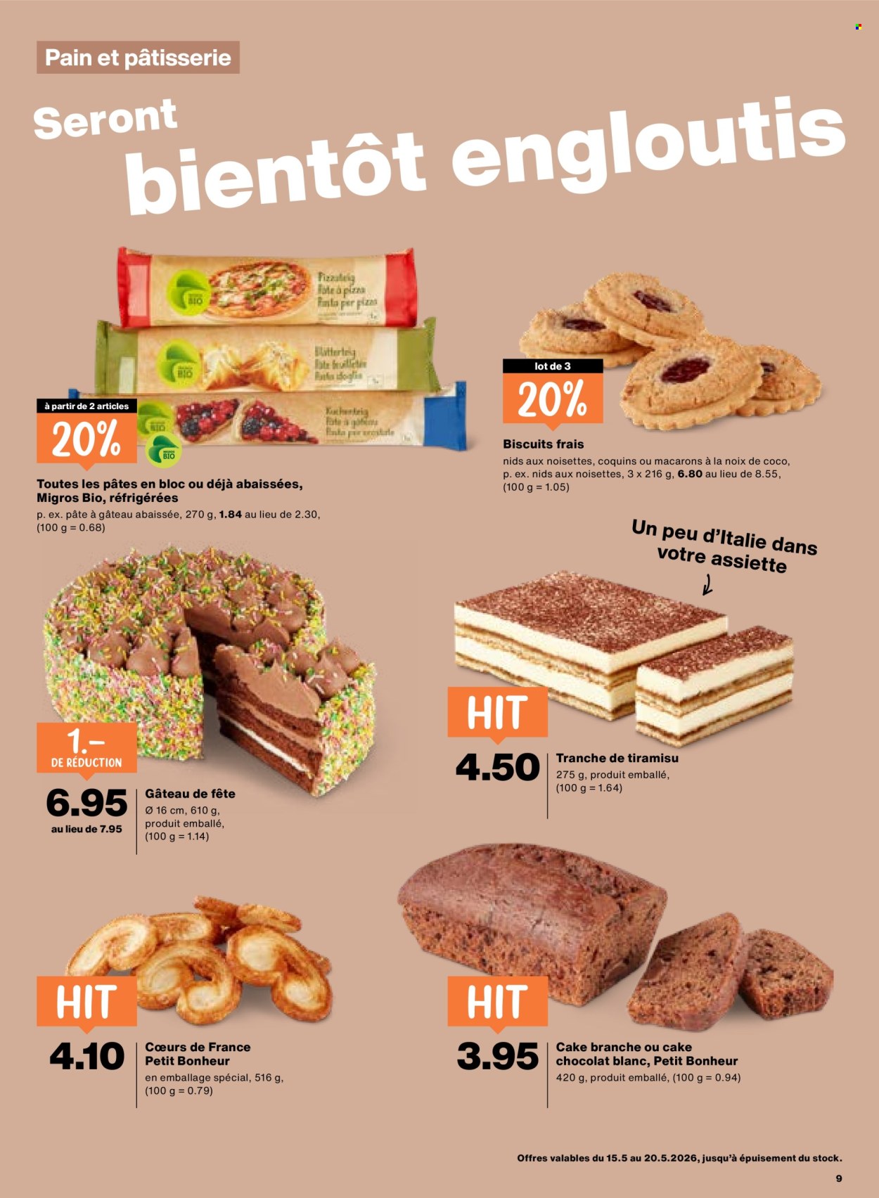 Prospekt Migros - 15.5.2026 - 20.5.2026. Seite 9