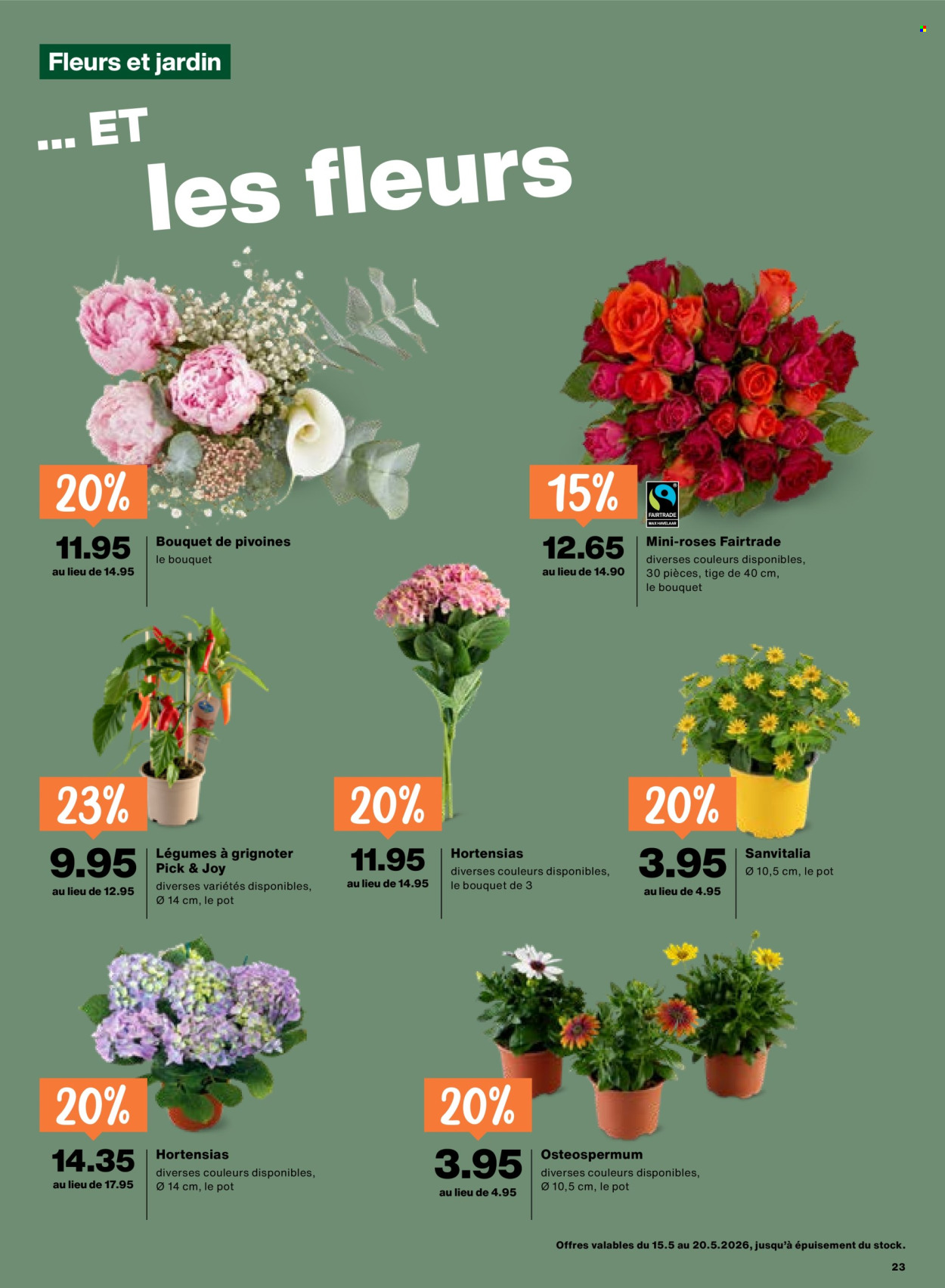 Prospekt Migros - 15.5.2026 - 20.5.2026. Seite 23
