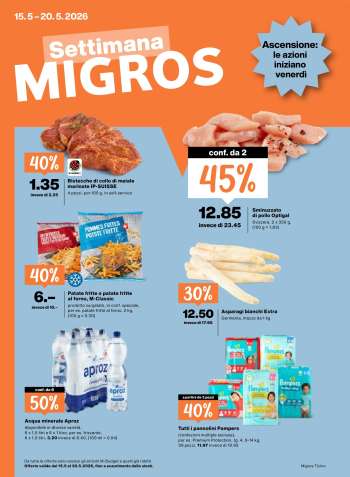 Volantino Migros - 15.5.2026 - 20.5.2026.