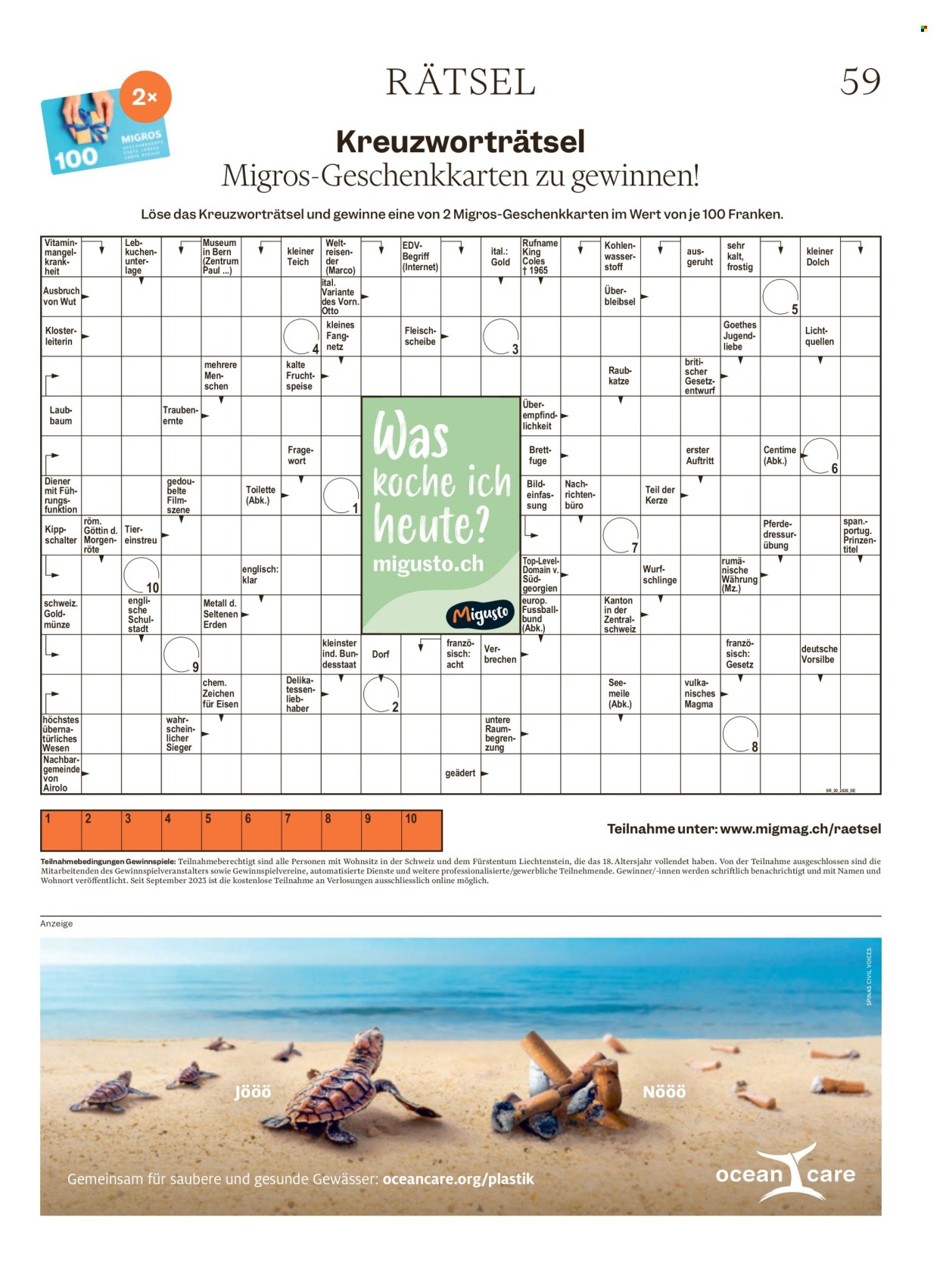 Prospekt Migros - 13.5.2026 - 20.5.2026. Seite 59