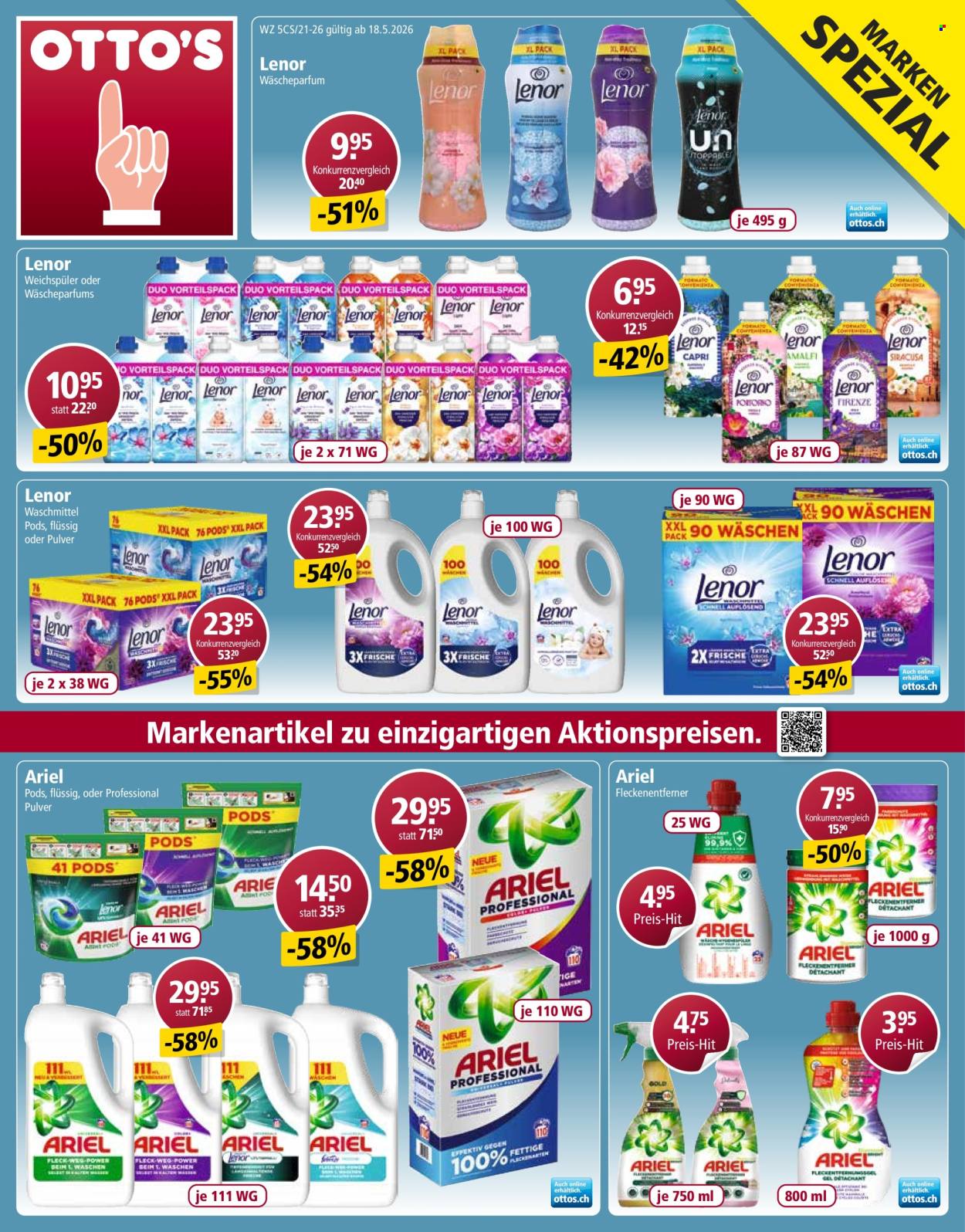 Prospekt Otto's. Seite 1