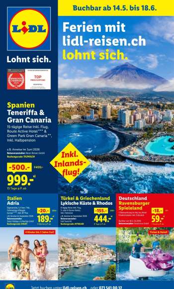 Prospekte Lidl - 14.5.2026 - 18.6.2026.