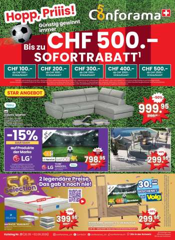 Catalogue Conforama - 13.5.2026 - 2.6.2026.