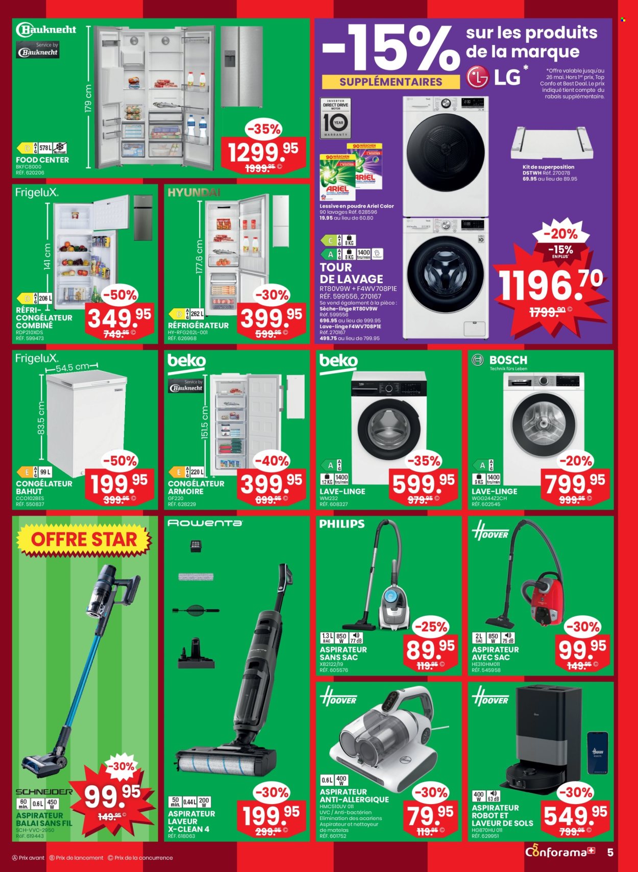 Volantino Conforama - 13.5.2026 - 2.6.2026. Pagina 5