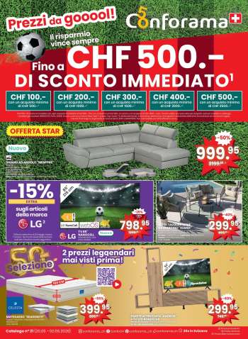 Catalogue Conforama - 13.5.2026 - 2.6.2026.