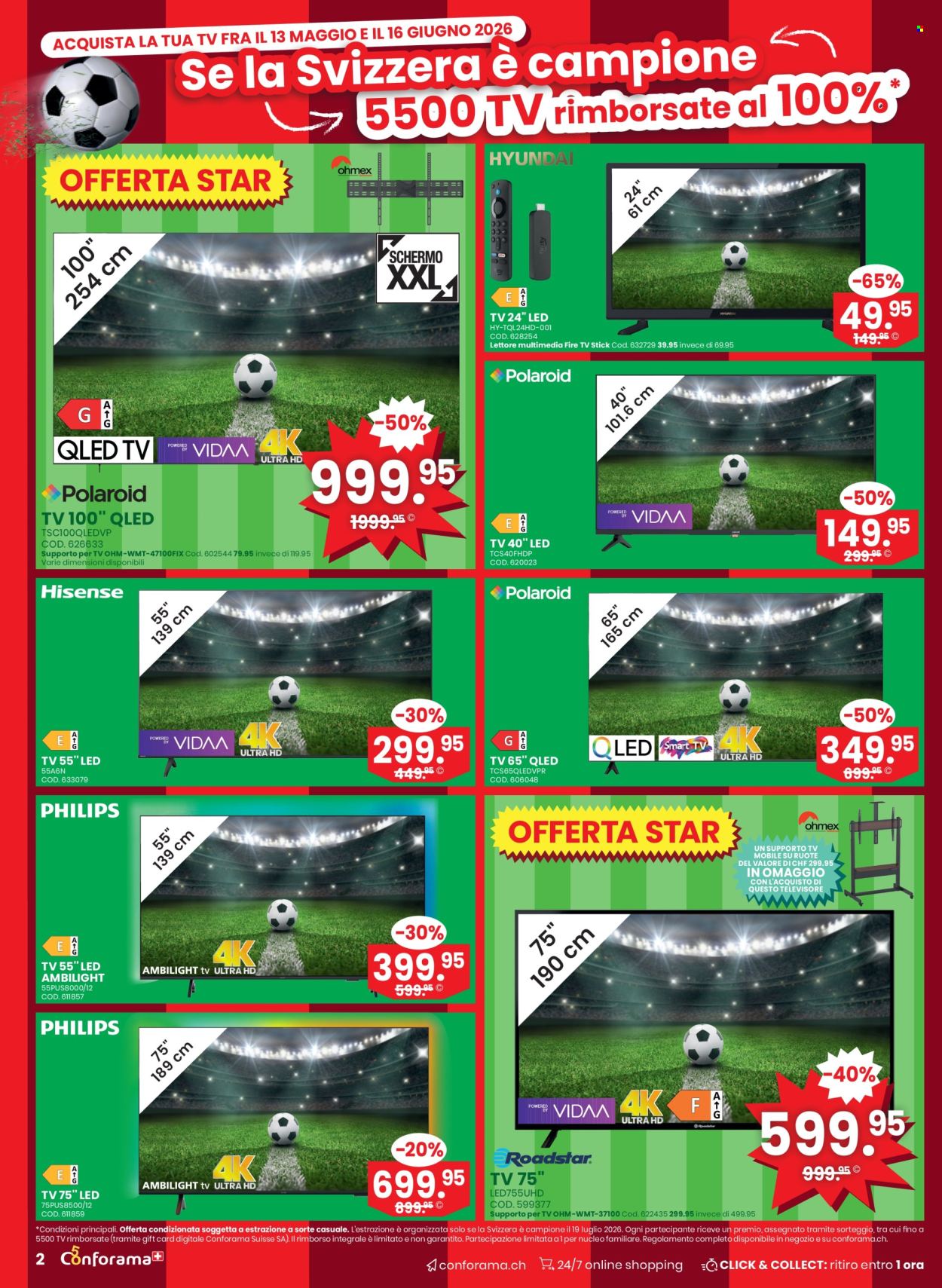 Volantino Conforama - 13.5.2026 - 2.6.2026. Pagina 2