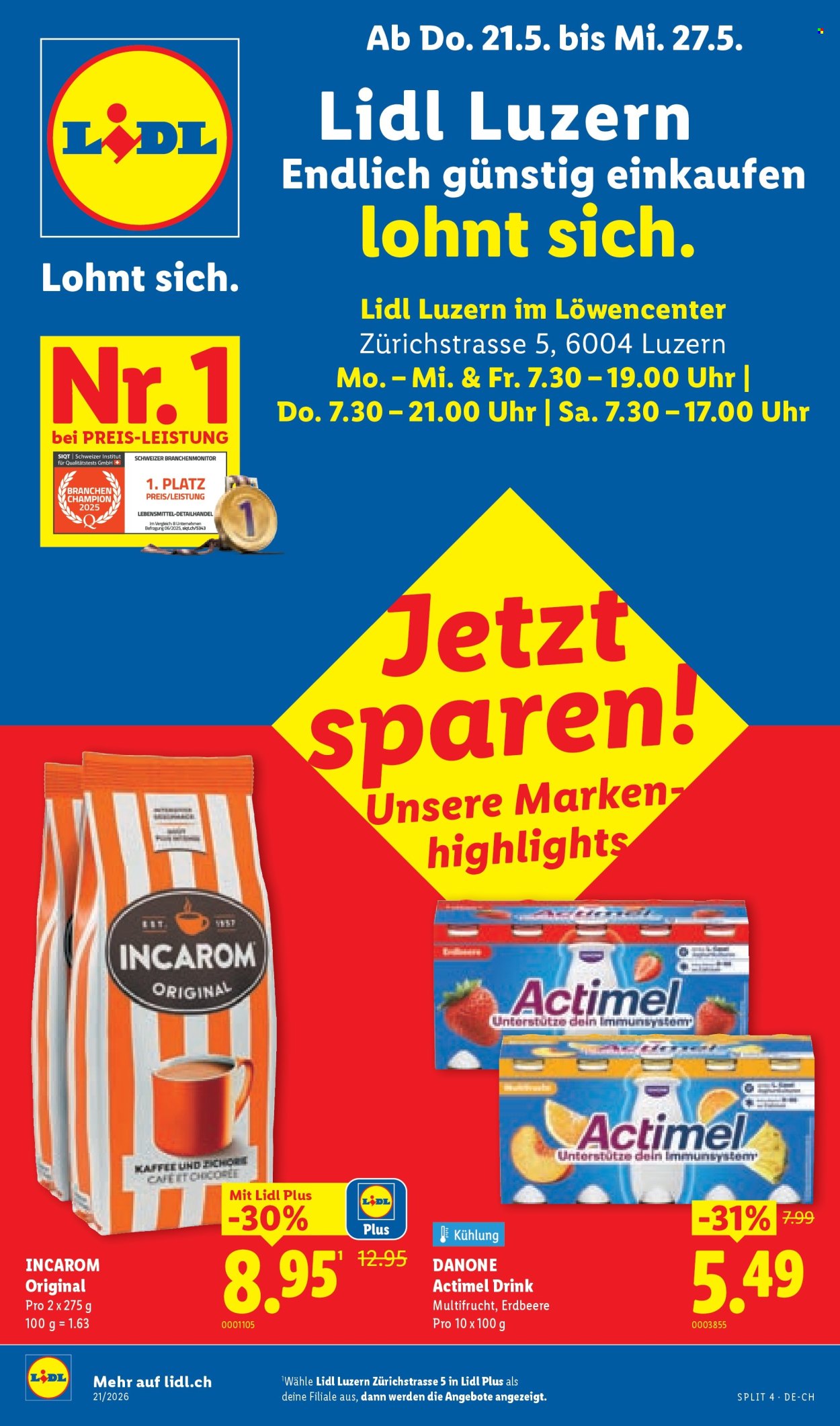 Volantino Lidl - 21.5.2026 - 27.5.2026. Pagina 1