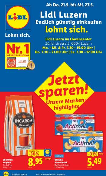 Prospekte Lidl - 21.5.2026 - 27.5.2026.