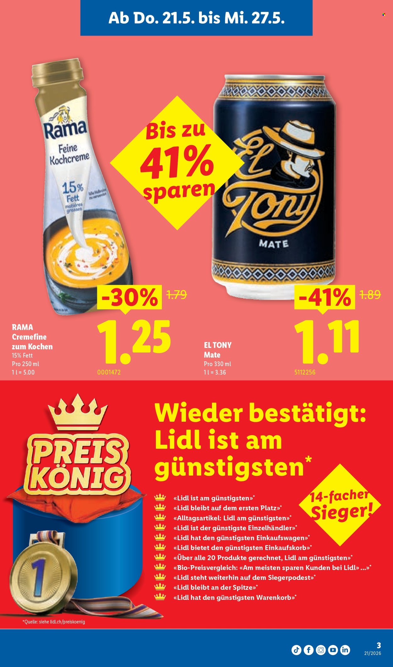 Volantino Lidl - 21.5.2026 - 27.5.2026. Pagina 3