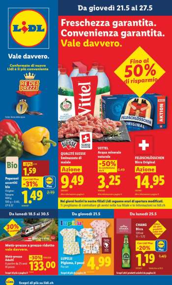 Volantino Lidl - 21.5.2026 - 27.5.2026.