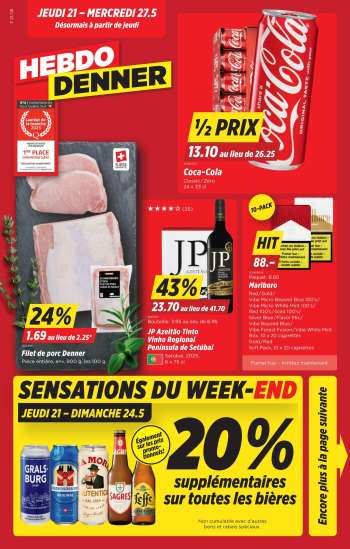 Catalogue Denner - 21.5.2026 - 27.5.2026.