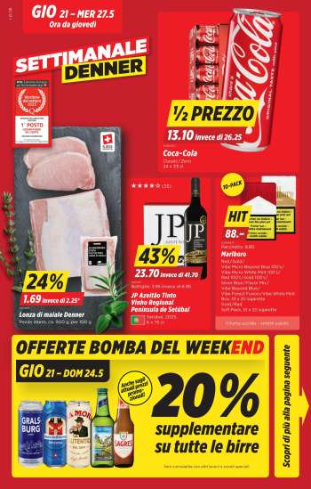 Catalogue Denner - 21.5.2026 - 27.5.2026.
