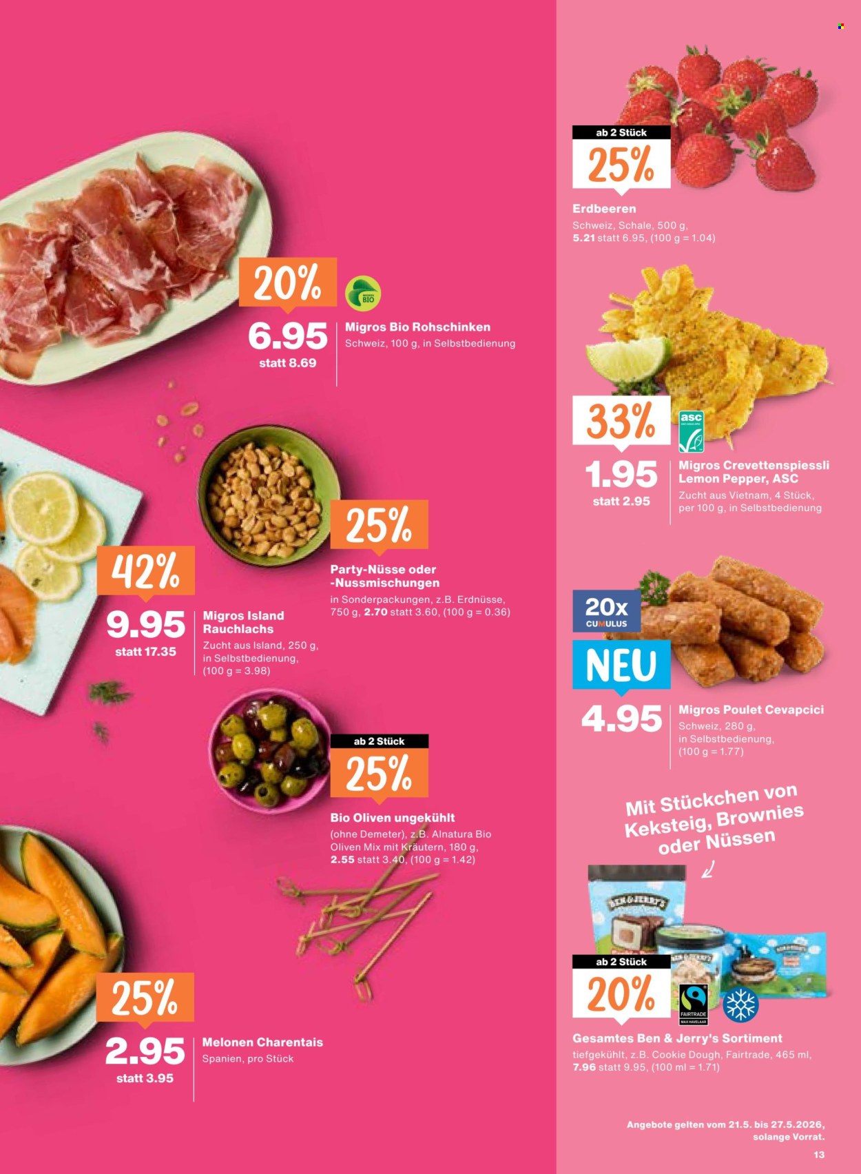 Prospekt Migros - 21.5.2026 - 27.5.2026. Seite 13