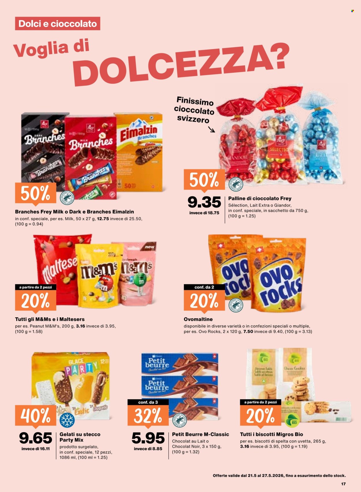 Prospekt Migros - 21.5.2026 - 27.5.2026. Seite 17
