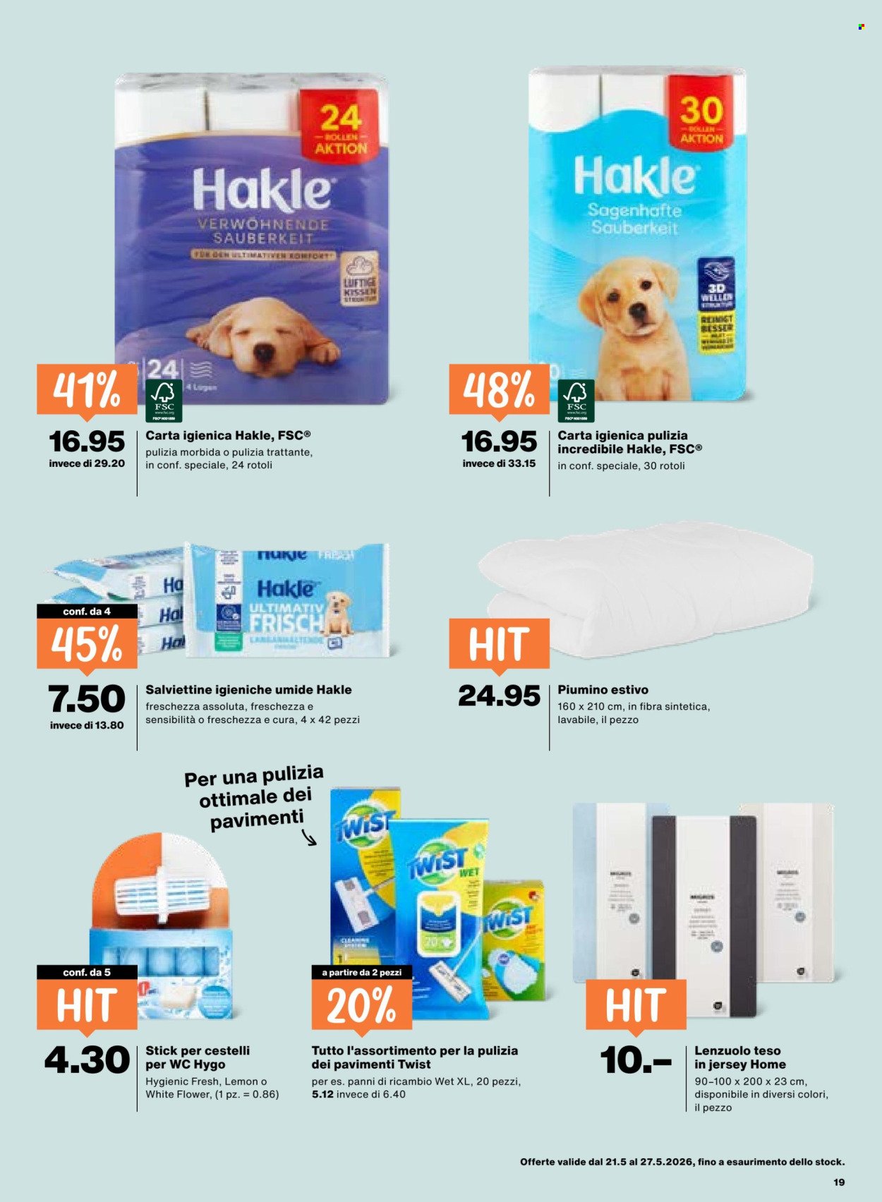 Prospekt Migros - 21.5.2026 - 27.5.2026. Seite 19