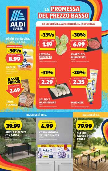 Volantino Aldi - 28.5.2026 - 3.6.2026.