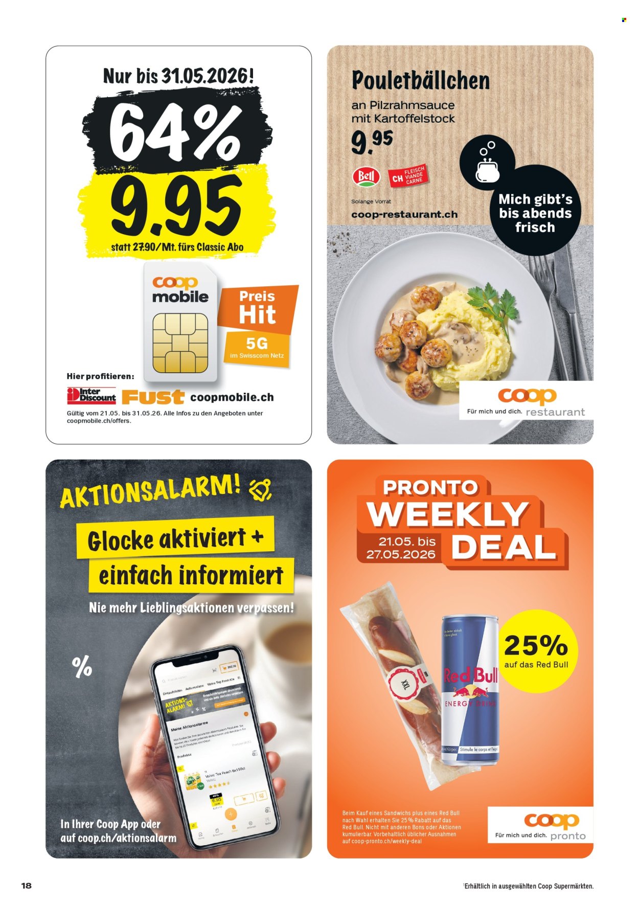 Prospekt Coop - 21.5.2026 - 27.5.2026. Seite 18