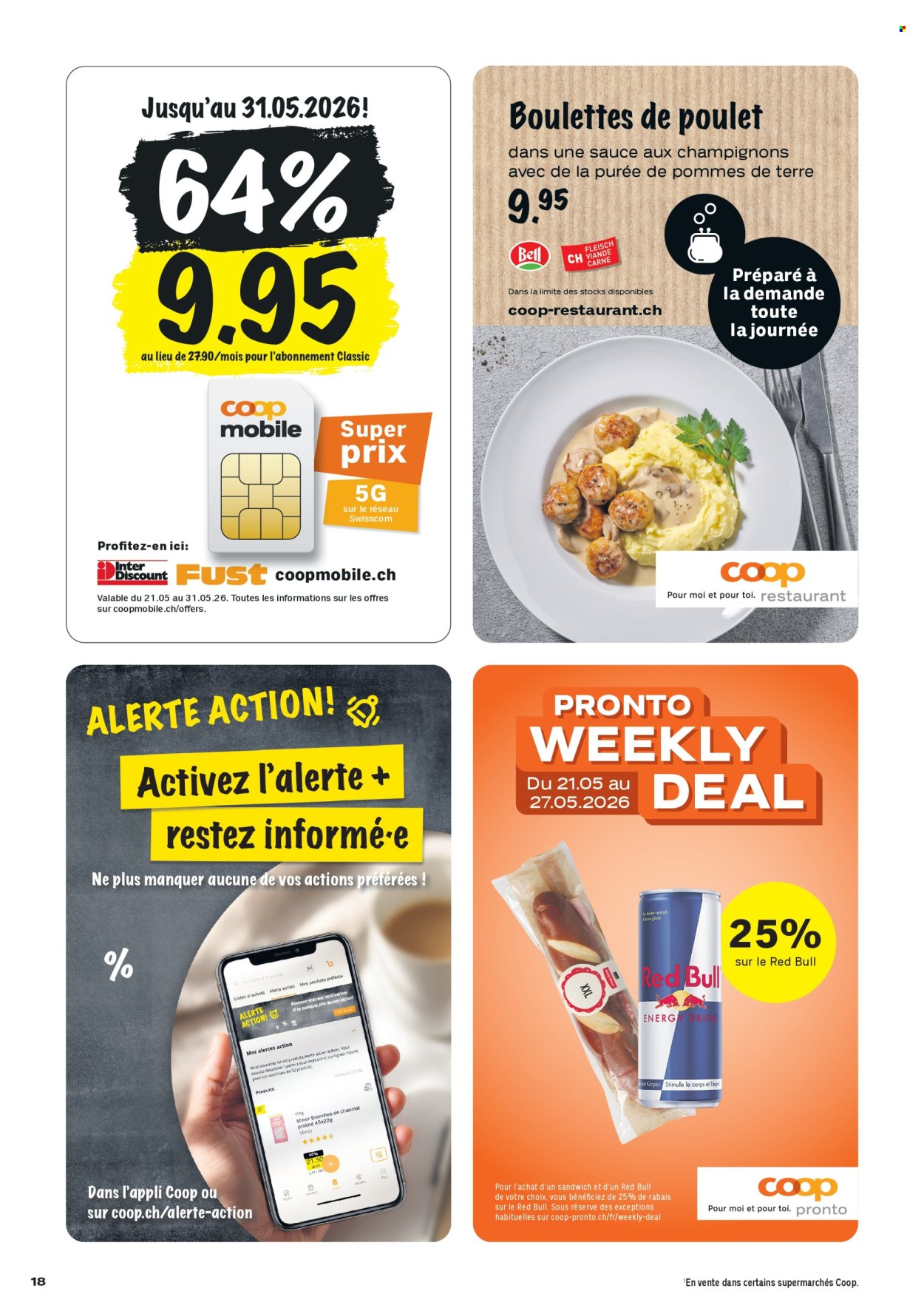 Prospekt Coop - 21.5.2026 - 27.5.2026. Seite 18